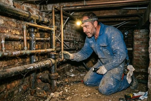 Under the Floorboards with a Blowtorch