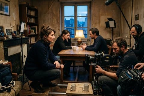 Five Actors in a Single Room
