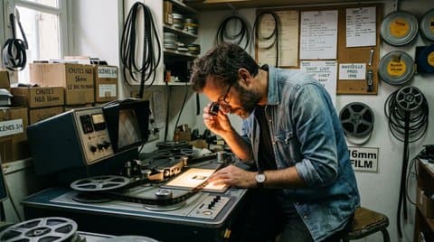 Cutting Celluloid in the Dark