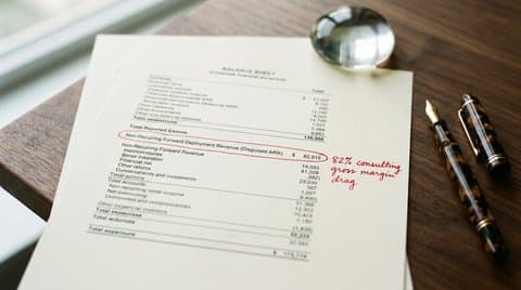 Corporate Balance Sheet Markup