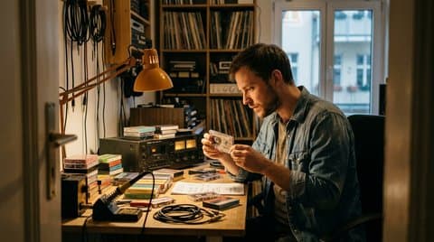 The Cassette Underground: How Magnetic Tape Is Reclaiming Tactile Listening